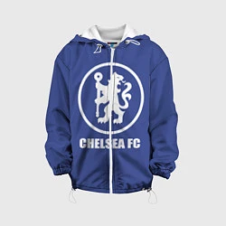 Куртка с капюшоном детская Chelsea FC, цвет: 3D-белый