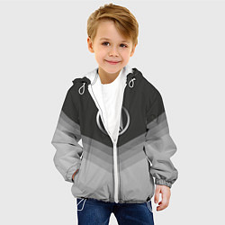 Куртка с капюшоном детская EnVyUs Uniform, цвет: 3D-белый — фото 2