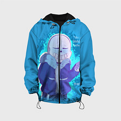 Куртка с капюшоном детская Winter Sans, цвет: 3D-черный
