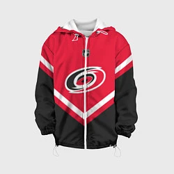 Куртка с капюшоном детская NHL: Carolina Hurricanes, цвет: 3D-белый