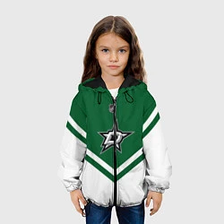 Куртка с капюшоном детская NHL: Dallas Stars, цвет: 3D-черный — фото 2