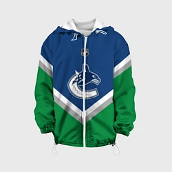 Куртка с капюшоном детская NHL: Vancouver Canucks, цвет: 3D-белый