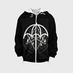 Куртка с капюшоном детская BMTH: Rain Symbol, цвет: 3D-белый