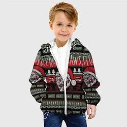 Куртка с капюшоном детская Freddy Christmas, цвет: 3D-белый — фото 2