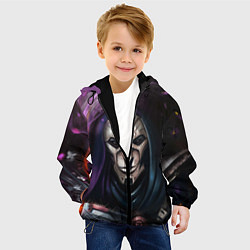 Куртка с капюшоном детская Mask, цвет: 3D-черный — фото 2