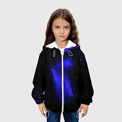 Куртка с капюшоном детская Titan: Black collection, цвет: 3D-белый — фото 2