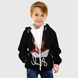 Куртка с капюшоном детская Овечкин, цвет: 3D-белый — фото 2