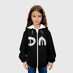 Куртка с капюшоном детская DM Rock, цвет: 3D-белый — фото 2