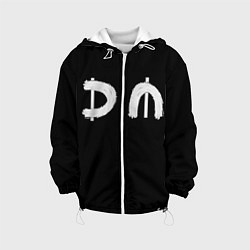 Куртка с капюшоном детская DM Rock, цвет: 3D-белый