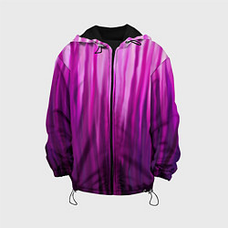 Детская куртка Фиолетово-черные краски
