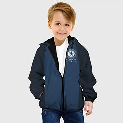 Куртка с капюшоном детская Chelsea FC: London SW6, цвет: 3D-черный — фото 2