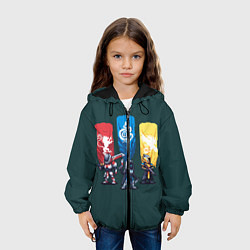 Куртка с капюшоном детская Destiny: Go, цвет: 3D-черный — фото 2