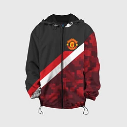 Куртка с капюшоном детская Man UTD FC: Sport Camo, цвет: 3D-черный
