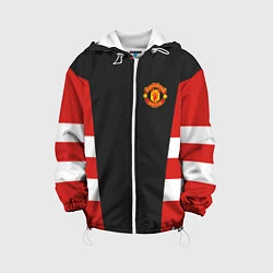 Куртка с капюшоном детская Man UTD FC: Vintage 2018, цвет: 3D-белый