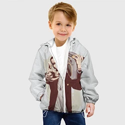 Куртка с капюшоном детская Eminem: Street Music, цвет: 3D-белый — фото 2
