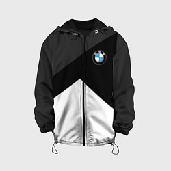 Куртка с капюшоном детская BMW 2018 SportWear 3, цвет: 3D-черный
