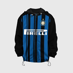 Куртка с капюшоном детская Inter FC: Home 17/18, цвет: 3D-черный