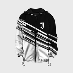 Куртка с капюшоном детская FC Juventus: B&W Line, цвет: 3D-черный