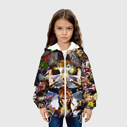Куртка с капюшоном детская My Hero Academia, цвет: 3D-белый — фото 2