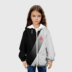 Куртка с капюшоном детская MITSUBISHI ELITE, цвет: 3D-белый — фото 2