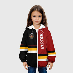 Куртка с капюшоном детская Russian Empire, цвет: 3D-белый — фото 2