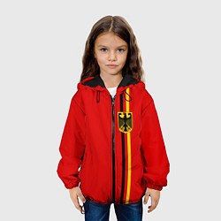 Куртка с капюшоном детская Германия, цвет: 3D-черный — фото 2