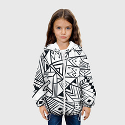 Куртка с капюшоном детская Boho Style, цвет: 3D-белый — фото 2