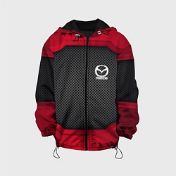 Куртка с капюшоном детская Mazda: Metal Sport, цвет: 3D-черный
