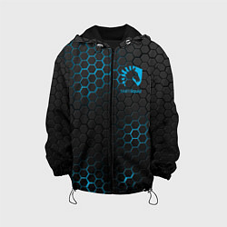 Куртка с капюшоном детская Team Liquid: Carbon Style, цвет: 3D-черный