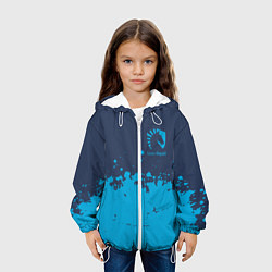 Куртка с капюшоном детская Team Liquid: Color Style, цвет: 3D-белый — фото 2