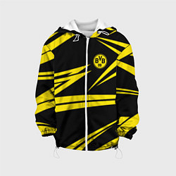 Куртка с капюшоном детская FC Borussia: BVB Sport, цвет: 3D-белый