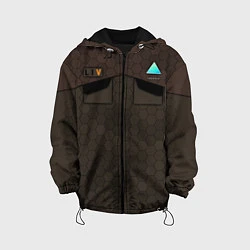 Куртка с капюшоном детская Detroit: Delivery Man, цвет: 3D-черный