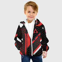 Куртка с капюшоном детская CS:GO CYREX CARBON, цвет: 3D-белый — фото 2