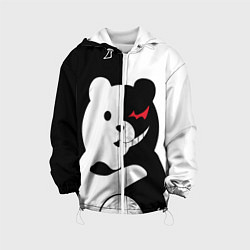 Куртка с капюшоном детская Monokuma Drae, цвет: 3D-белый