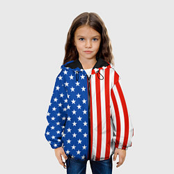 Куртка с капюшоном детская American Patriot, цвет: 3D-черный — фото 2