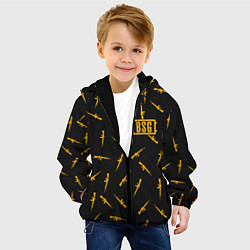 Куртка с капюшоном детская BSG: Weapons, цвет: 3D-черный — фото 2