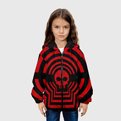 Куртка с капюшоном детская TOP: Hypnotize, цвет: 3D-черный — фото 2