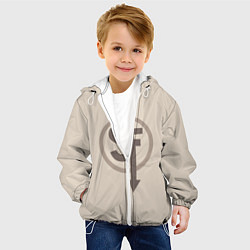Куртка с капюшоном детская SANITYS FALL, цвет: 3D-белый — фото 2