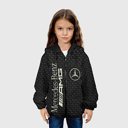 Куртка с капюшоном детская Mercedes AMG: Dark Side, цвет: 3D-черный — фото 2