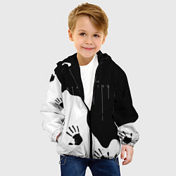Куртка с капюшоном детская DEATH STRANDING, цвет: 3D-черный — фото 2