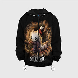 Куртка с капюшоном детская Hollow Knight: Silksong, цвет: 3D-черный