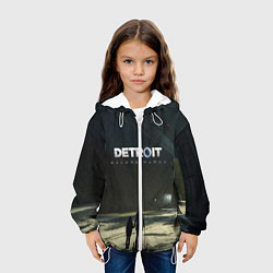 Куртка с капюшоном детская Detroit: Become Human, цвет: 3D-белый — фото 2
