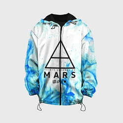 Куртка с капюшоном детская 30 SECONDS TO MARS, цвет: 3D-черный