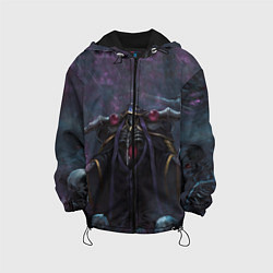 Куртка с капюшоном детская Overlord, цвет: 3D-черный