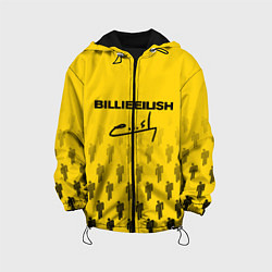 Куртка с капюшоном детская Billie Eilish: Yellow Autograph, цвет: 3D-черный
