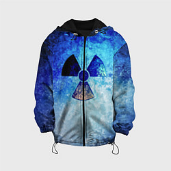 Куртка с капюшоном детская STALKER ZONE, цвет: 3D-черный