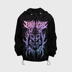 Куртка с капюшоном детская BABYMETAL, цвет: 3D-черный