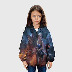 Куртка с капюшоном детская RESIDENT EVIL 3, цвет: 3D-черный — фото 2