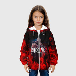 Куртка с капюшоном детская RESIDENT EVIL 3, цвет: 3D-белый — фото 2