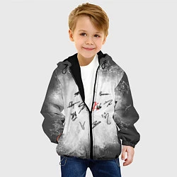 Куртка с капюшоном детская STRAY KIDS, цвет: 3D-черный — фото 2